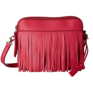 fossil tassel crossbody pomegranate sydney